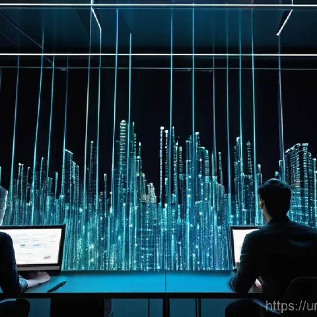 오픈소스 프로젝트의 코드 품질 관리 - **Prompt: "The Harmony of Structured Code"**
"A vibrant, futuristic open-source development hub....