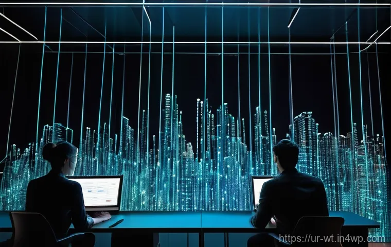 오픈소스 프로젝트의 코드 품질 관리 - **Prompt: "The Harmony of Structured Code"**
    "A vibrant, futuristic open-source development hub....